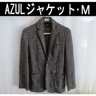 アズールバイマウジー(AZUL by moussy)のAZUL ジャケット Ｍサイズ（テーラード 春物・グレー・アズール）(テーラードジャケット)