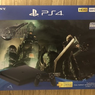 スクウェアエニックス(SQUARE ENIX)のFINAL FANTASY VII REMAKE PACK 500BT(家庭用ゲーム機本体)