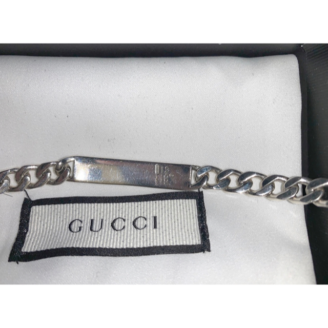 Gucci(グッチ)のyuki7 様 GUCCI ゴースト シルバーブレスレット メンズのアクセサリー(ブレスレット)の商品写真