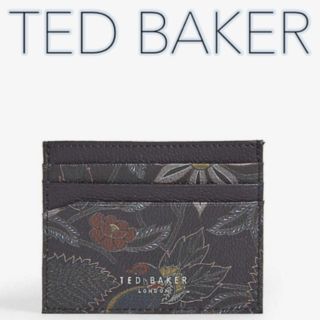 テッドベイカー(TED BAKER)のTED BAKER テッドベーカー＊ フローラルプリントカードケース(名刺入れ/定期入れ)