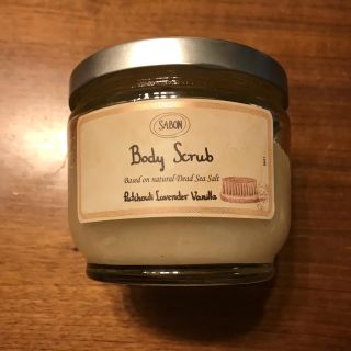 サボン(SABON)のSABON ボディスクラブ　パチョリーラベンダーバニラ　新品(ボディスクラブ)