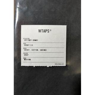 W)taps - M 20SS WTAPS SCOUT LS / SHIRT. COTTON. Oの通販 by og's ...