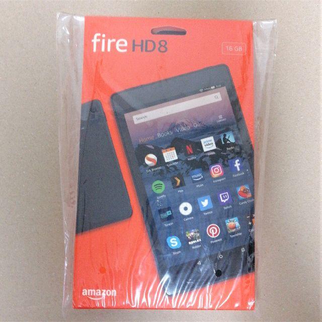 【新品・送料込】 Fire HD 8 タブレット ブラック 16GB