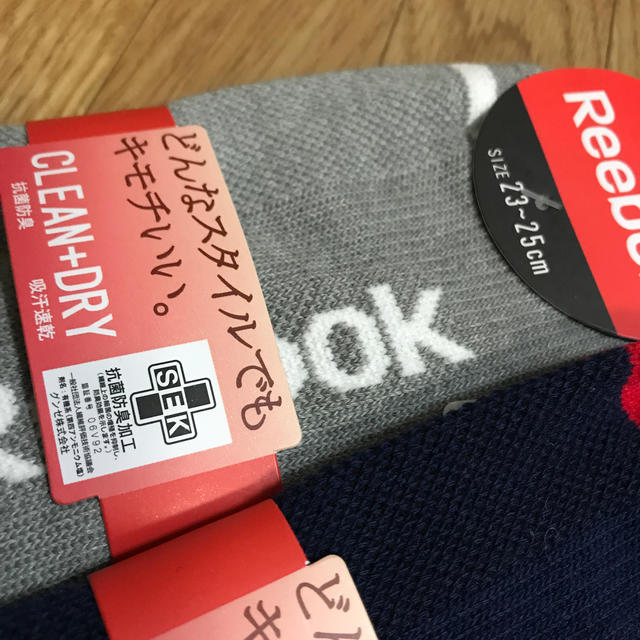 Reebok(リーボック)のリーボック　ソックス　6足セット レディースのレッグウェア(ソックス)の商品写真