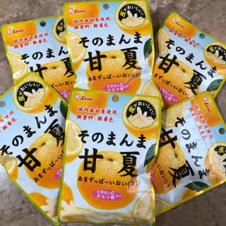 ライオン(LION)の✨ライオン　そのまんま甘夏　6袋✨(菓子/デザート)