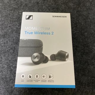 ゼンハイザー(SENNHEISER)のSennheiser MOMENTUM True Wireless 2 ブラック(ヘッドフォン/イヤフォン)