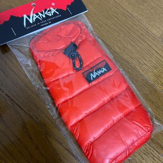 ナンガ(NANGA)のnanga ナンガ　ミニスリーピングバッグ　オレンジ(寝袋/寝具)