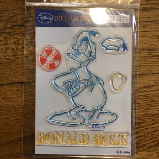 ドナルドダック　クリアスタンプ(印鑑/スタンプ/朱肉)