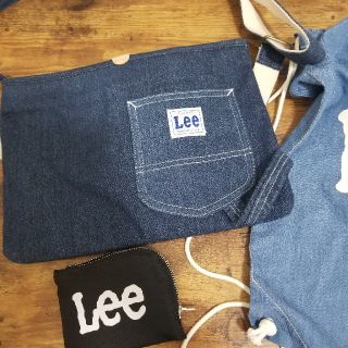 リー(Lee)のlee サコッシュ ナップサック コインケースセット(リュック/バックパック)