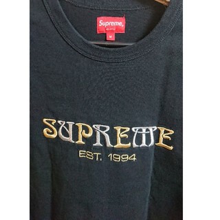 シュプリーム(Supreme)のSupreme Nouveau Logo Tee Black M 激安 3代目(Tシャツ/カットソー(半袖/袖なし))