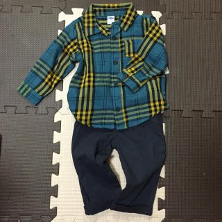 オールドネイビー(Old Navy)の新品 オールドネイビー 上下セット 80(シャツ/カットソー)