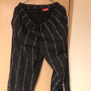 シュプリーム(Supreme)のsupreme  18aw ストライプリフレクティブパンツ　M(その他)