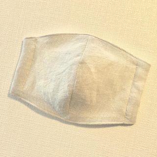 送料無料☆大人用Mサイズ☆立体インナーマスク☆モカベージュ×インコ☆女性・中高生(その他)