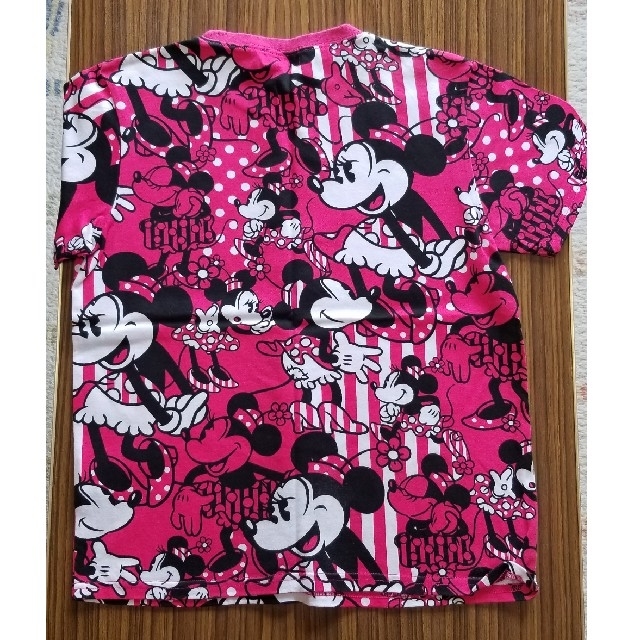 Disney(ディズニー)のミニーマウスTシャツ☆子供サイズ☆美品 キッズ/ベビー/マタニティのキッズ服女の子用(90cm~)(Tシャツ/カットソー)の商品写真