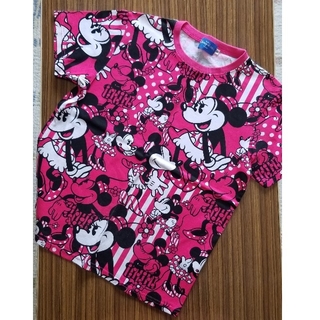 ディズニー(Disney)のミニーマウスTシャツ☆子供サイズ☆美品(Tシャツ/カットソー)