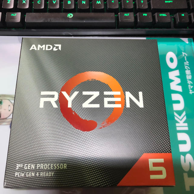 ryzen5 3600 新品未開封　値下げ！