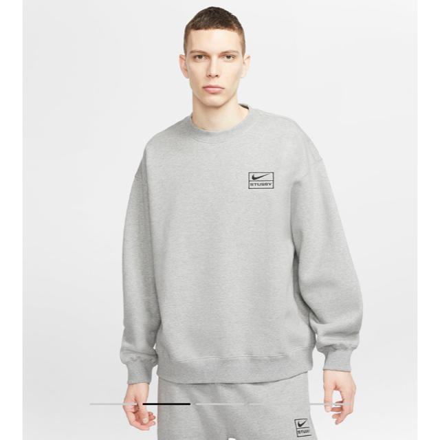 STÜSSY X NIKE FLEECE CREW スウェットXL 当店在庫してます! www