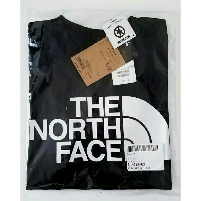 新品☆THE NORTH FACE ショートスリーブ カラードーム Tシャツ