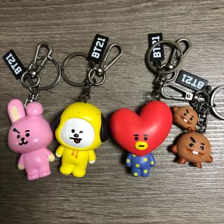 ボウダンショウネンダン(防弾少年団(BTS))のBTS ★ キーホルダーセット ★ BT21(アイドルグッズ)