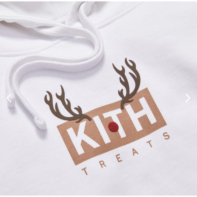 KITH Treats Reindeer Hoodie White XL