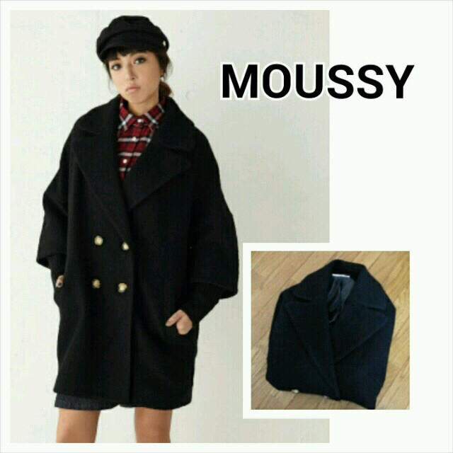 moussy ウールコート