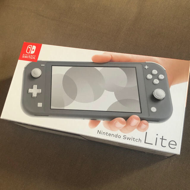 Nintendo Switch Lite グレー　新品