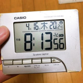 カシオ(CASIO)の目覚まし時計(置時計)