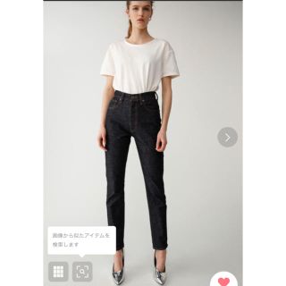 マウジー(moussy)の美品　完売moussy mvs skinny ワンウォッシュ　23インチ(デニム/ジーンズ)