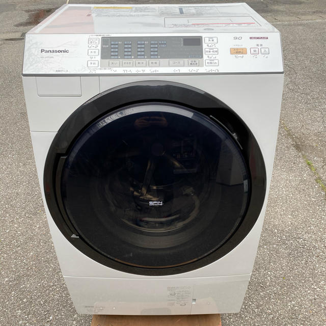 パナソニックドラム式洗濯機 9kg/6kg 4/26日までの出品 - 洗濯機