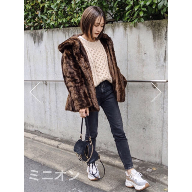 moussy(マウジー)のmoussy MVS BLACK SKINNY レディースのパンツ(デニム/ジーンズ)の商品写真