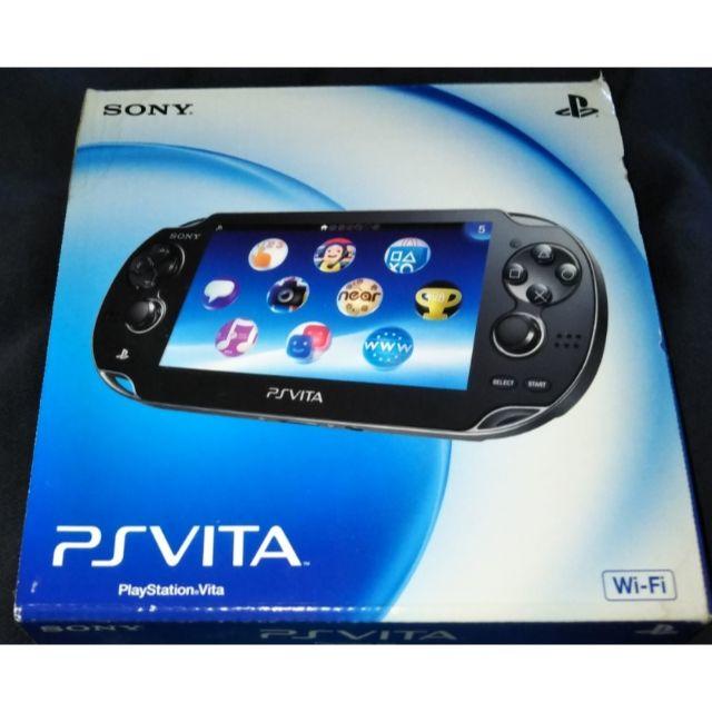 PlayStation Vita Wi-Fi対応 PCH-1000 ブラック携帯用ゲーム機本体