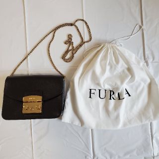 フルラ(Furla)のフルラ メトロポリス ブラック(ショルダーバッグ)