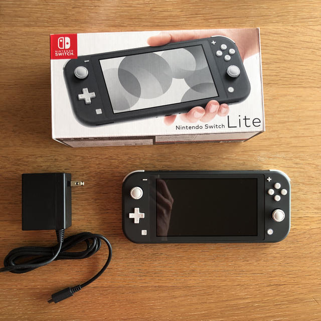 Nintendo Switch Lite グレー　美品