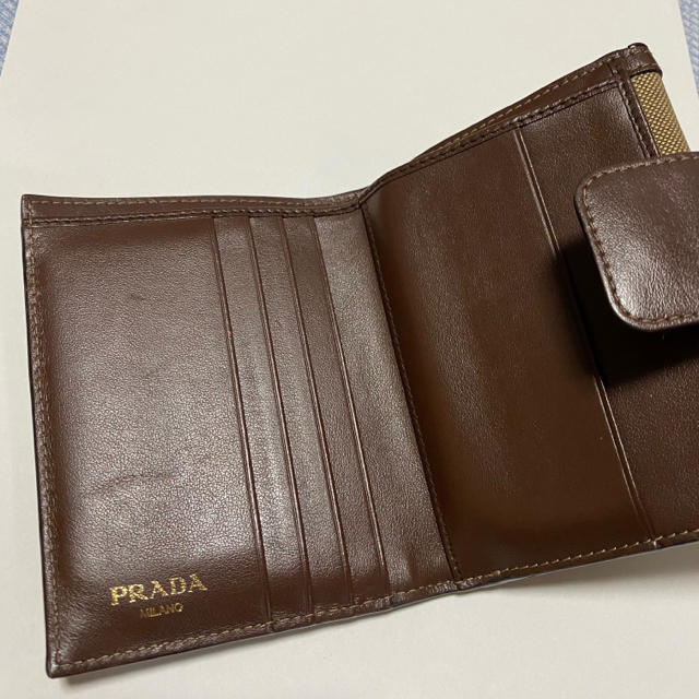 PRADA(プラダ)のPRADA 2つ折り財布 レディースのファッション小物(財布)の商品写真