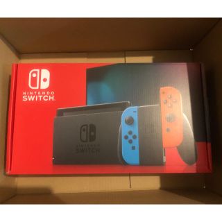 【新品未使用】Nintendo Switch 本体 ネオン(家庭用ゲーム機本体)