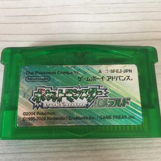 ゲームボーイアドバンス(ゲームボーイアドバンス)のDSやDS liteでも遊べます！ポケットモンスター エメラルド✨送料無料！(携帯用ゲームソフト)