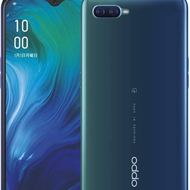 新品 OPPO Reno A 64GB ブルー 国内正規simフリー版