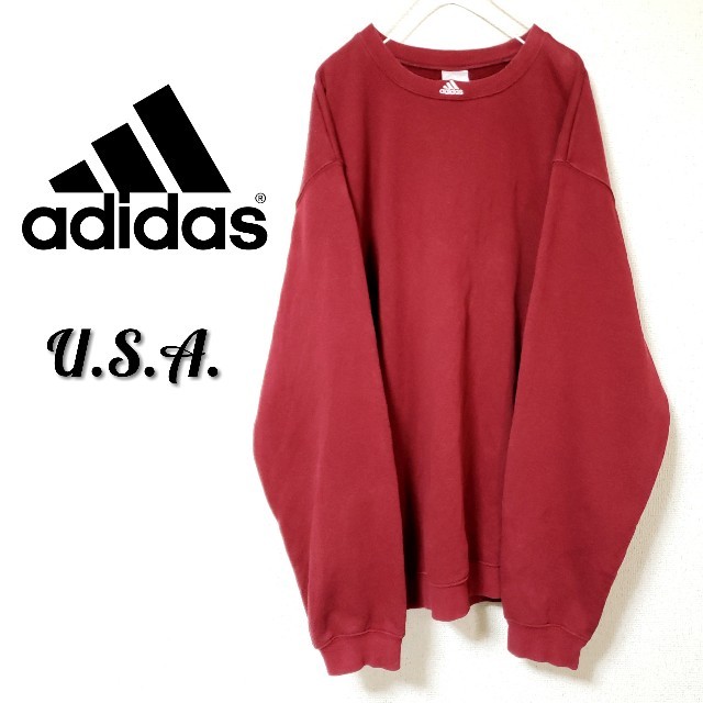 【adidas】輸入 USA  ビックサイズ スウェット