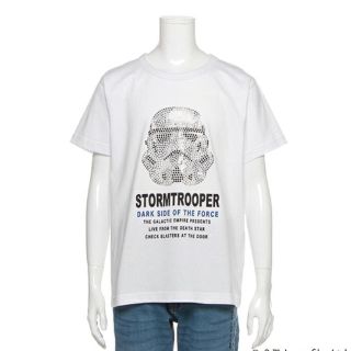 ブルークロス(bluecross)の新品タグ付【ブルークロス / KIDS】STARWARS ラインストーンTシャツ(Tシャツ/カットソー)