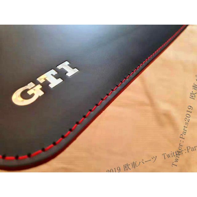 VW　GTI 　iPad カバー 黒/赤 アイパッドカバー　物入れ　マウスパッド 自動車/バイクの自動車(その他)の商品写真