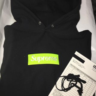 シュプリーム(Supreme)のBox Logo Hooded Sweatshirt 黒(パーカー)