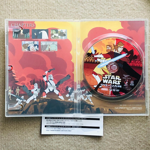 DVDセット スターウォーズ クローン大戦 VOL1 VOL2 STARWARS エンタメ/ホビーのDVD/ブルーレイ(アニメ)の商品写真