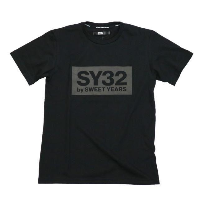 新品【SY32 by SWEETYEARS】BOX LOGO TEE