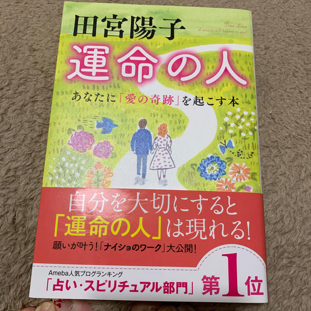 田宮陽子♡運命の人 あなたに「愛の奇跡」を起こす本 エンタメ/ホビーの本(住まい/暮らし/子育て)の商品写真