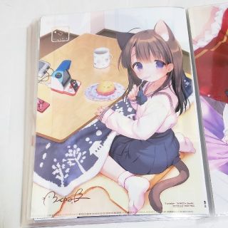 ✩.*˚《非売品》きのこのみ kinokonomi A4クリアファイル(クリアファイル)