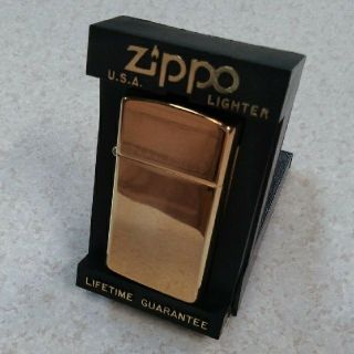 ジッポー(ZIPPO)のzippoライター　SOLID BRASS 1654(タバコグッズ)