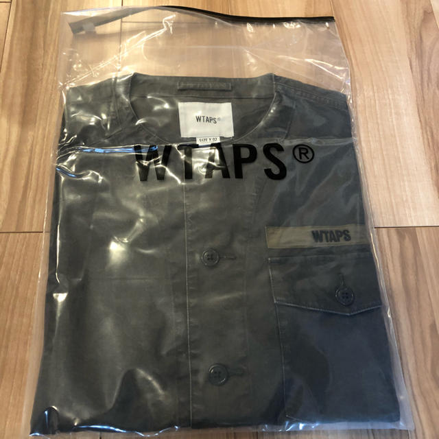 20ss wtaps SCOUT LS SHIRT COTTON OXFORD