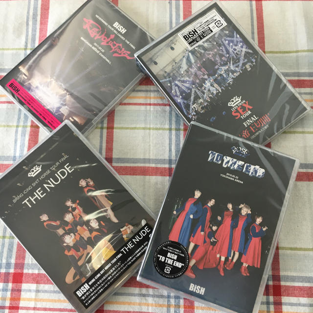 BiSH 新品未開封 DVD 4枚セットの通販 by どあらさん's shop｜ラクマ