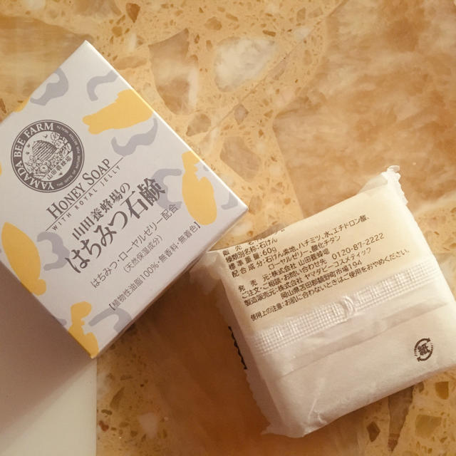 山田養蜂場(ヤマダヨウホウジョウ)の新品★山田養蜂場のはちみつ石鹸  ＨＯＮＥＹ ＳＯＡＰローヤルゼリー配合 コスメ/美容のボディケア(ボディソープ/石鹸)の商品写真