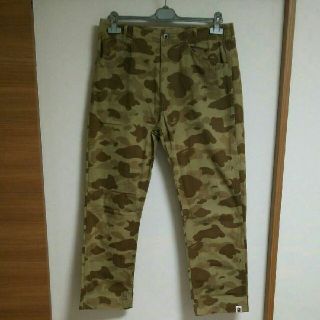 アベイシングエイプ(A BATHING APE)のパンツ  柄  bape  A BATHING APE(ワークパンツ/カーゴパンツ)